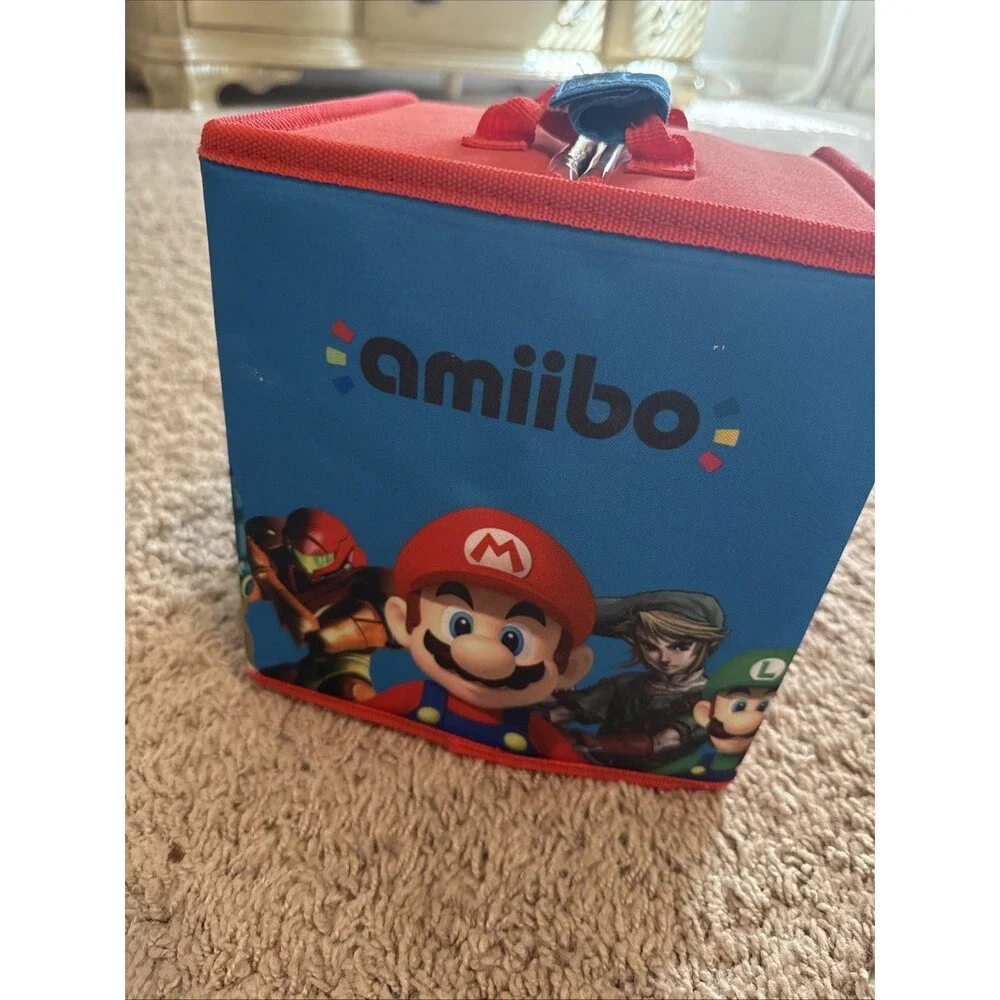 Nintendo Amiibo Carrying Case Mario Animal Crossing Zelda Star Fox Metroid